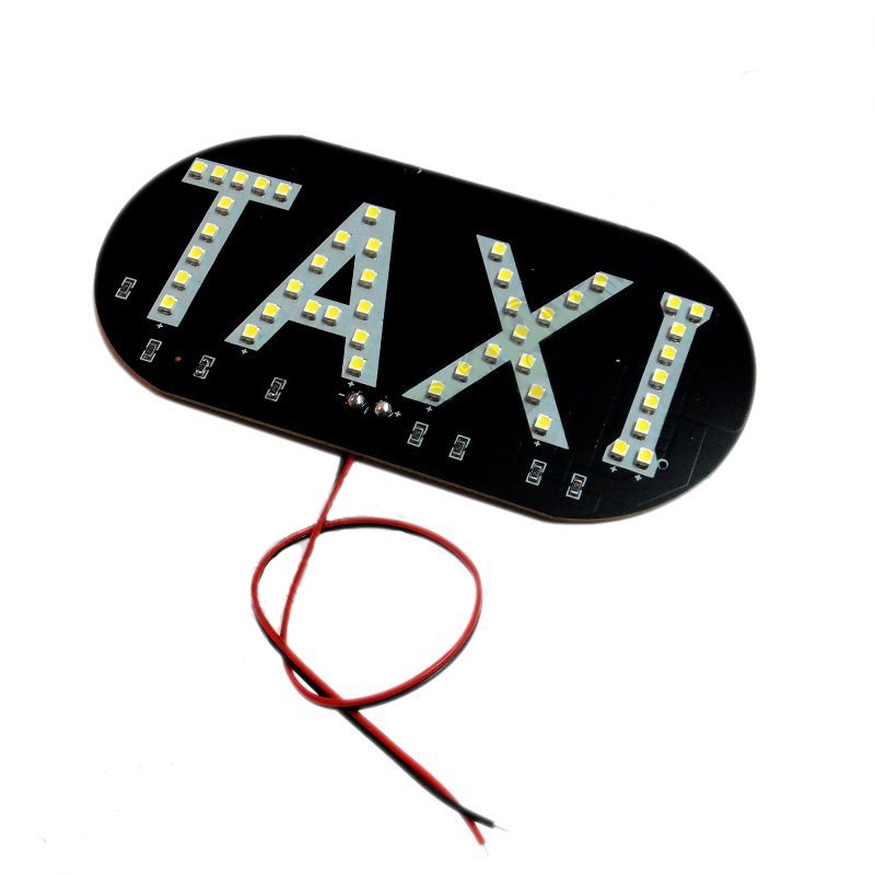 Светодиодный знак с надписью «Такси» купить в Москве